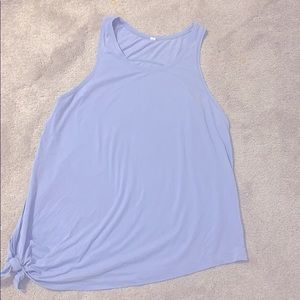 Lululemon side tie tank top